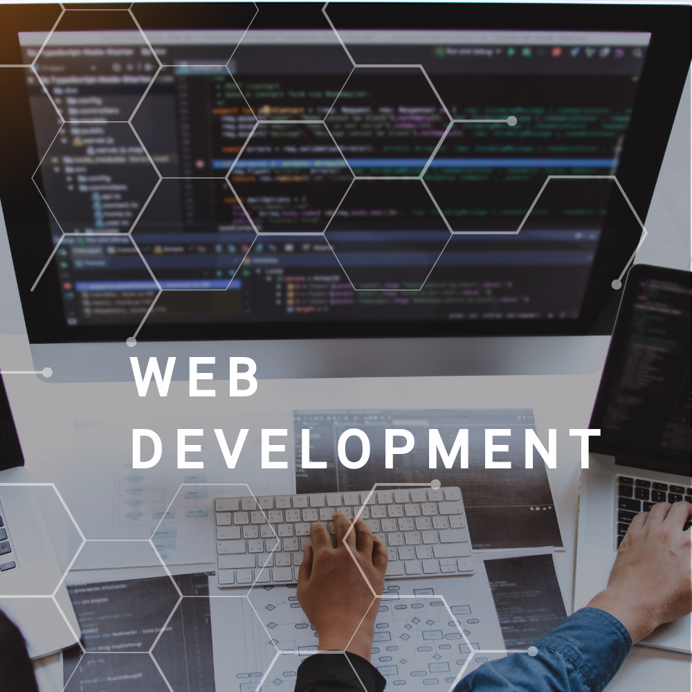 Web Development - Computer screen with code